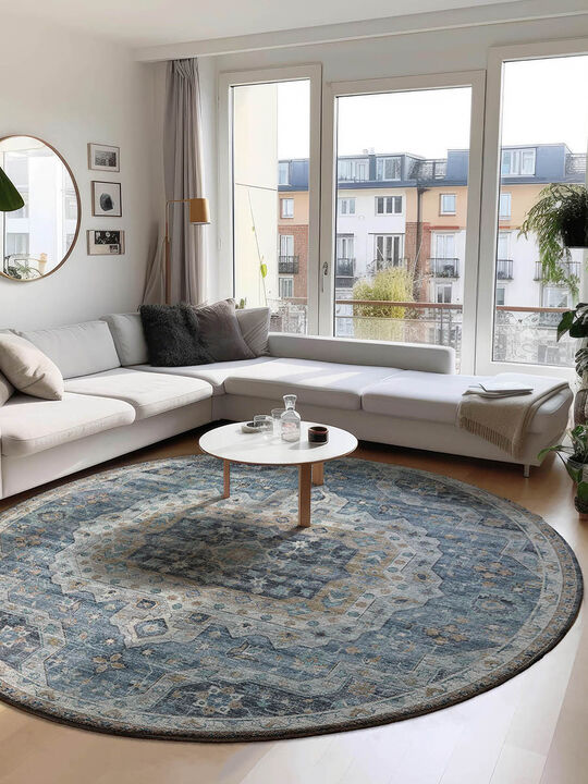 Tuscany TU4 Blue 10' Rug