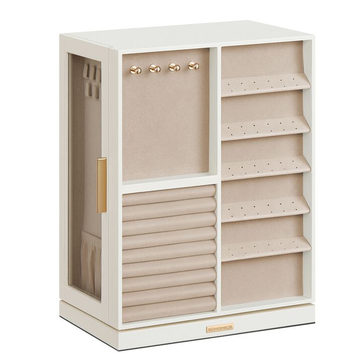 360° Rotating Jewelry Box – Elegant and Convenient Organizer for Easy Access