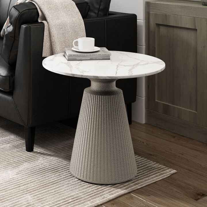 17.5" LEDA OUTDOOR & INDOOR SIDE TABLE