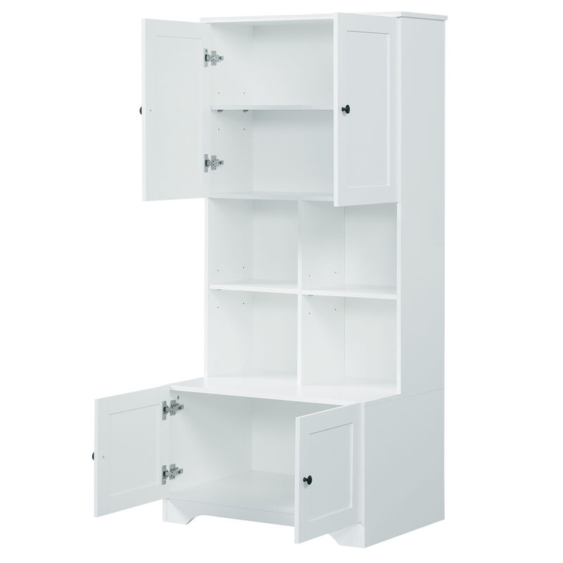 Merax Freestanding Bathroom Floor Storage Cabinet