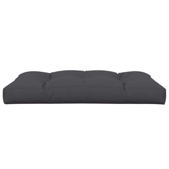 Keya Cushion for Bench, 31x47, Tufted Stitched Gray Outdoor Fabric - Benzara