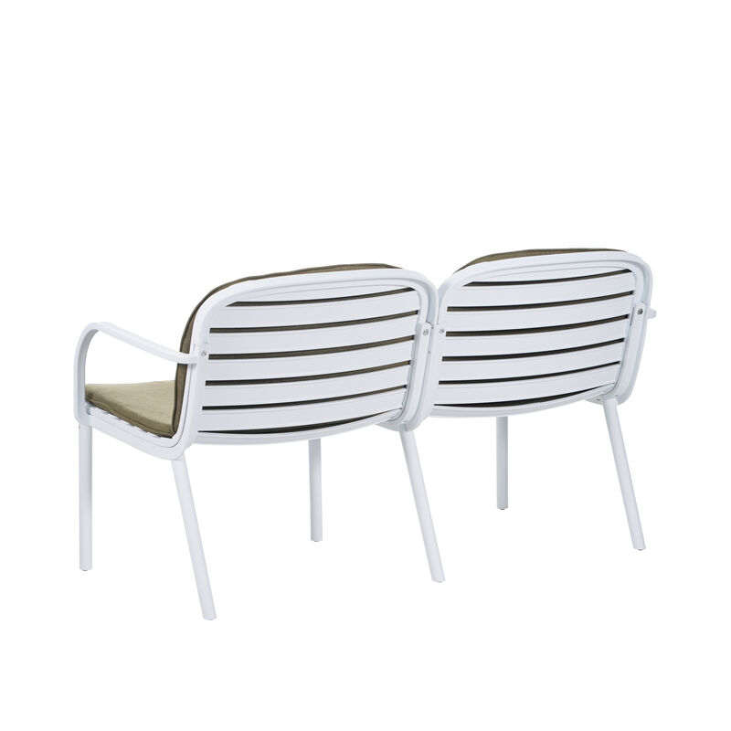 Merax Outdoor Patio PP Loveseat