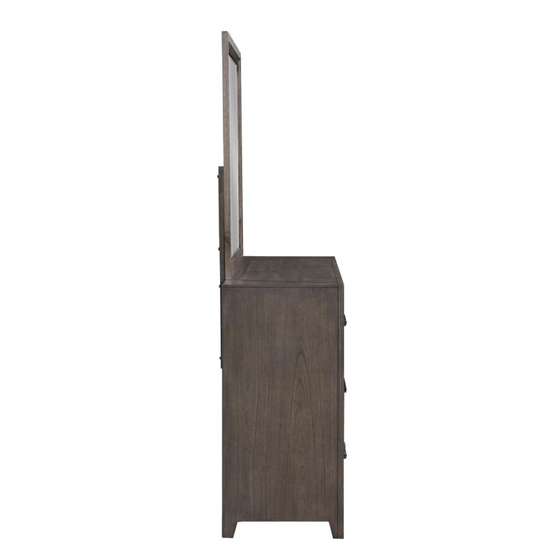 New Classic Furniture Landon Dresser-Walnut
