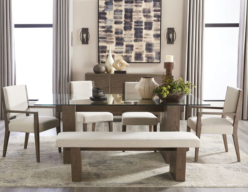 Oakland Dining Glass Table