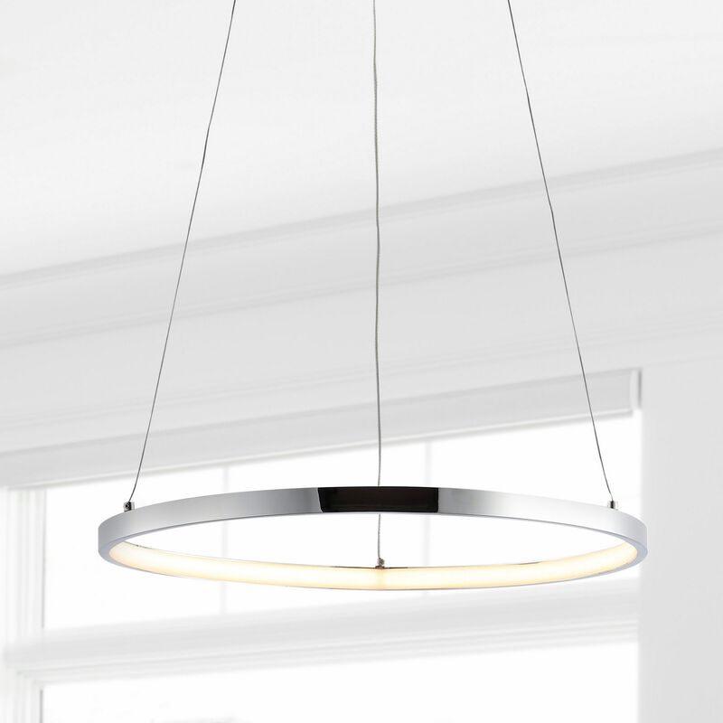 Brice Modern Contemporary Iron Integrated LED Pendant