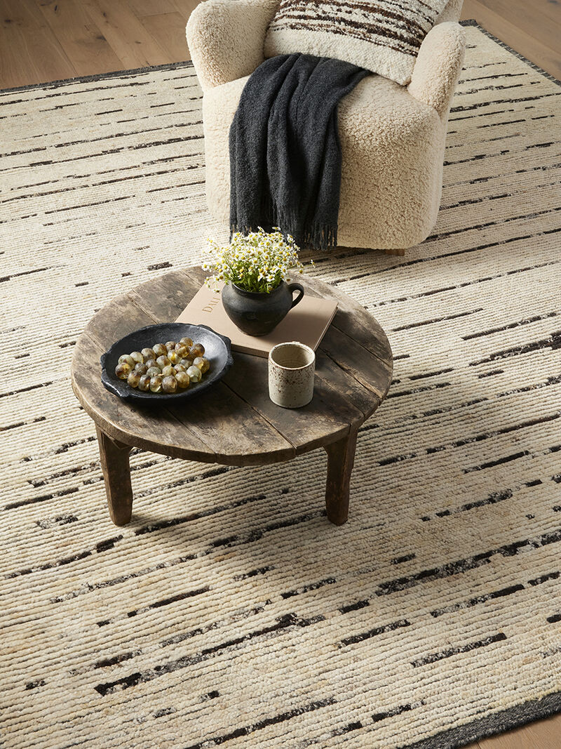 Briyana BRI04 Natural/Black 9'6" x 13'6" Rug