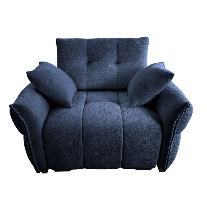Merax Chenille Ergonomic  1- Seat Single Sofa for Living Room