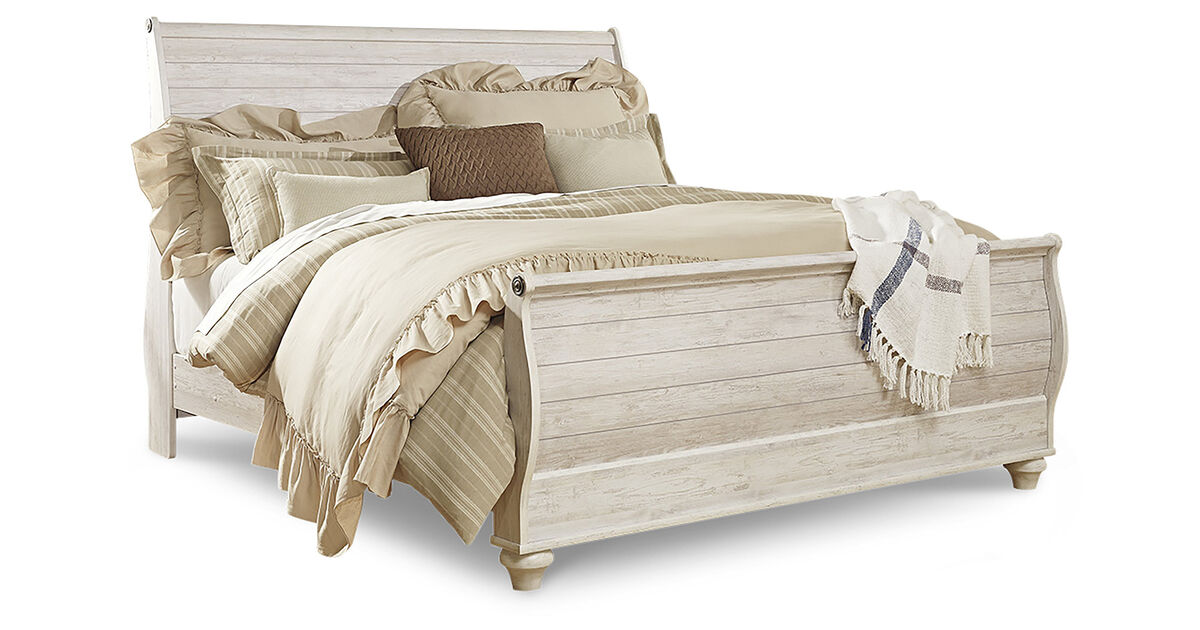 Willowton King Sleigh Bed