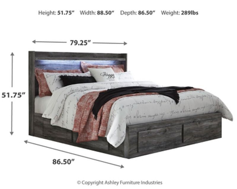 Baystorm King Panel Bed
