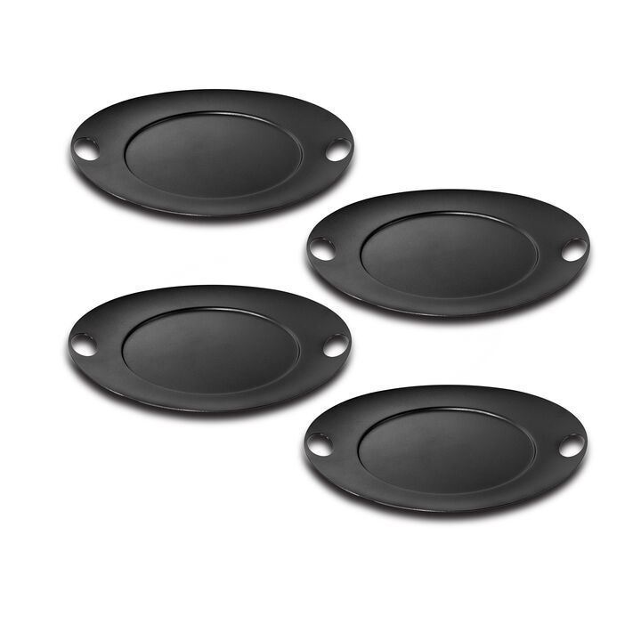 Atmosfera 4-Piece SaturnoTray in Vulcan Grey Atmosfera 4-Piece SaturnoTray in Vulcan Grey