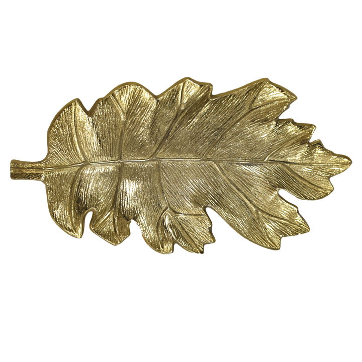 Handmade Decorative Gold Color Coated 8.26 x 4.13 x 0.9 Inches Aluminium Tray 053AB BBH Home's