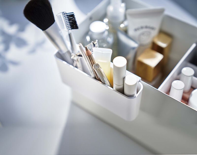 Makeup Organizer with Mirror