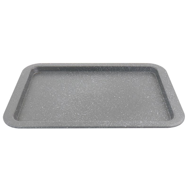 Oster 6 Piece Carbon Steel Non Stick Bakeware Set in Greystone