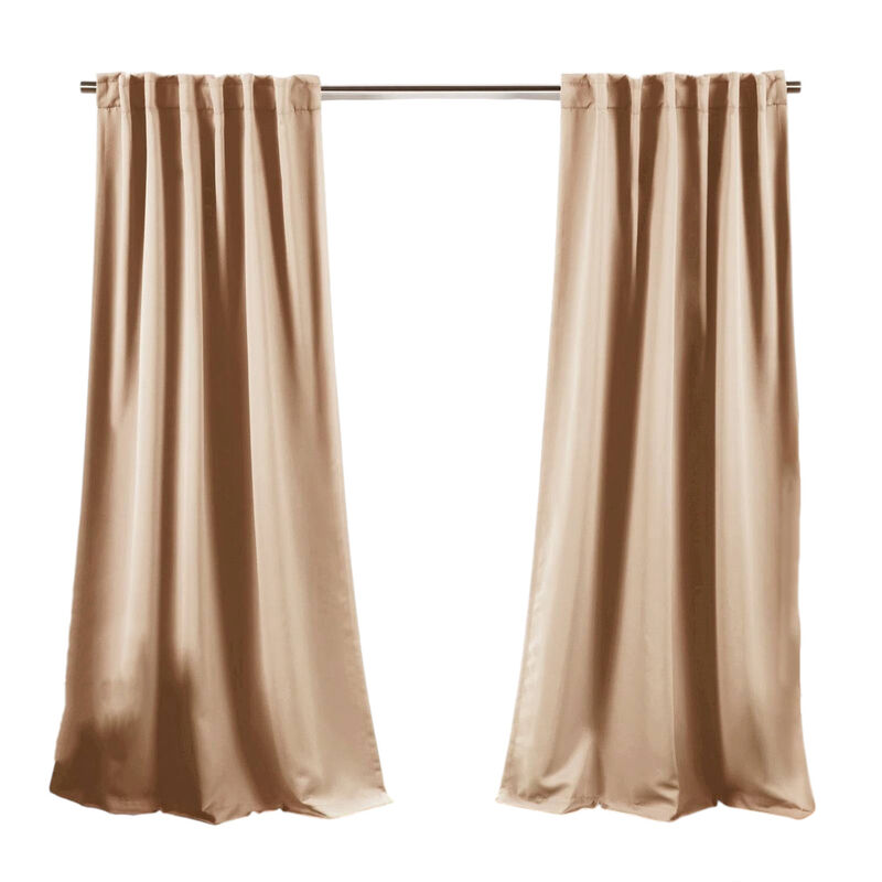 Blackout Window Curtains – Set of 2 Thermal Insulated Room Darkening Panels