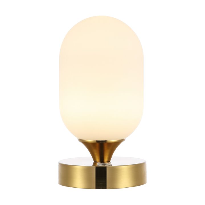 Eli Bohemian Farmhouse Iron Rechargeable Integrated LED Table Lamp