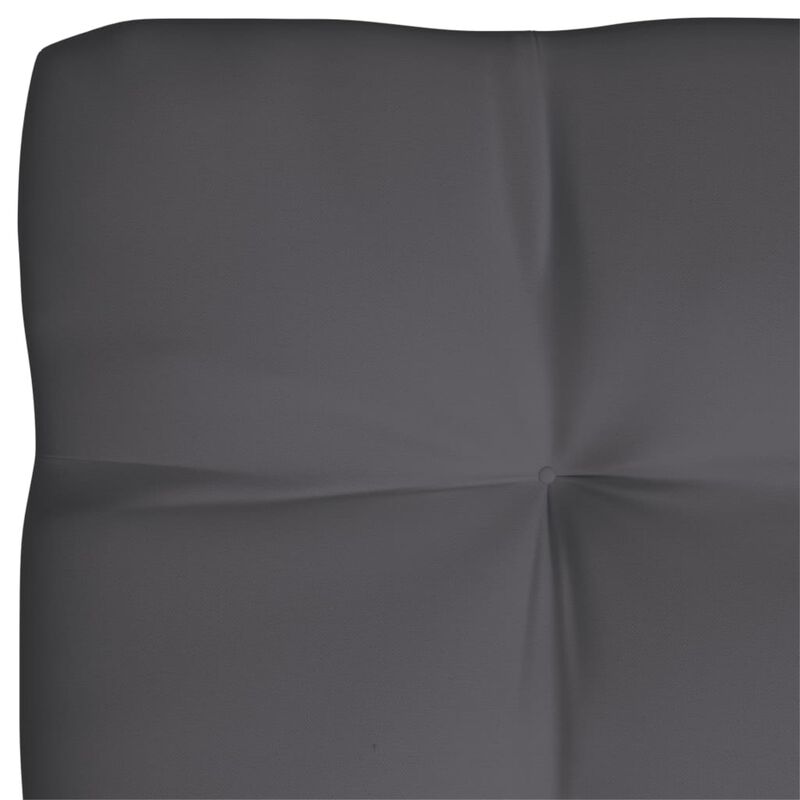 vidaXL Pallet Sofa Cushion Anthracite 47.2"x31.5"x4.7"