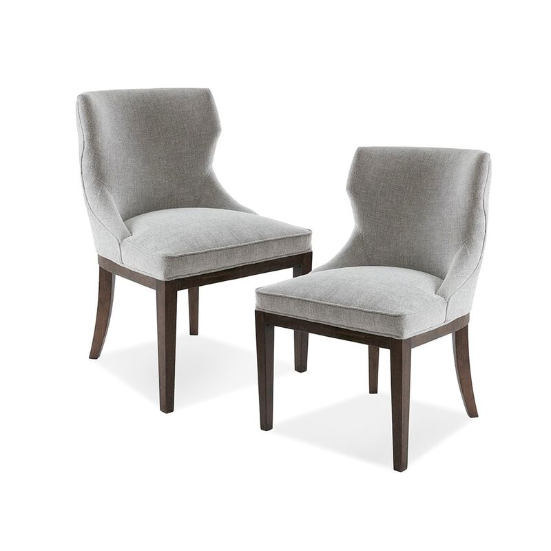 Gracie Mills Alaina Traditional 2-Peice Dining Side Chair Set