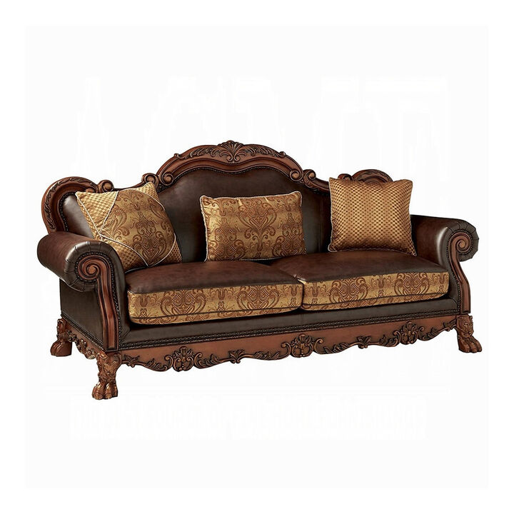 Dresden Sofa W/ 3 Pillows to Enhance Your Home