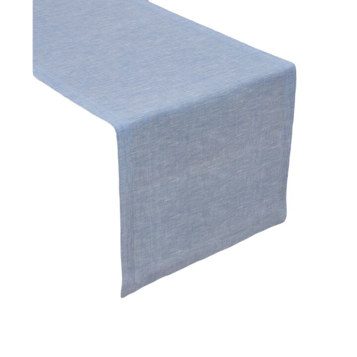 Solino Home 100% Pure Linen Table Runner | Athena for Thanksgiving, Christmas