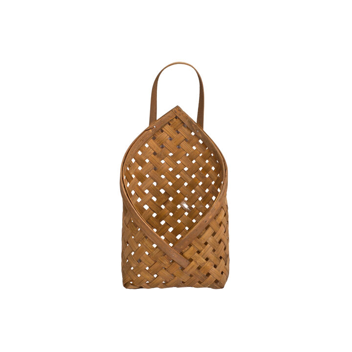 Basket Wall Pocket Set of 2 - Stylish Hanging Storage Baskets for Home Organization