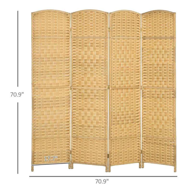 Foldable Privacy Screen Portable Partition for Home & Office