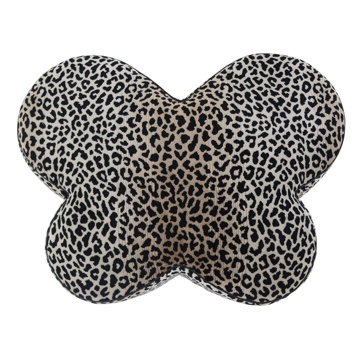 Mariposa Small Cheetah Ottoman