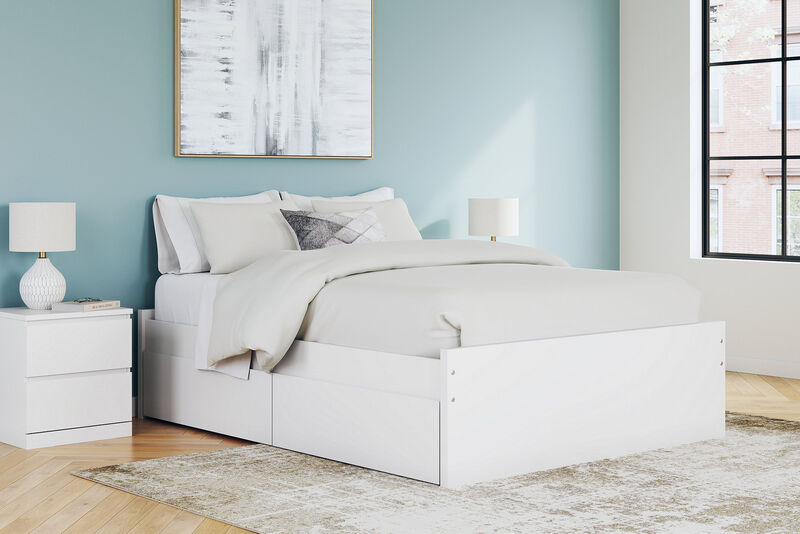 Queenn Platform Bed
