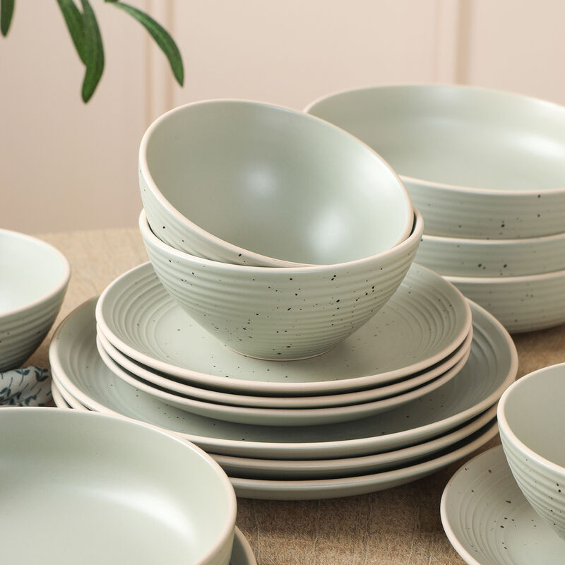 Stone Lain Lauren Stoneware 16 Piece Dinnerware Set