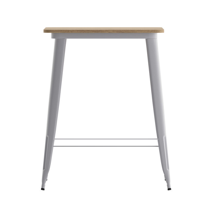 Metal Colorful Restaurant Bar Tables