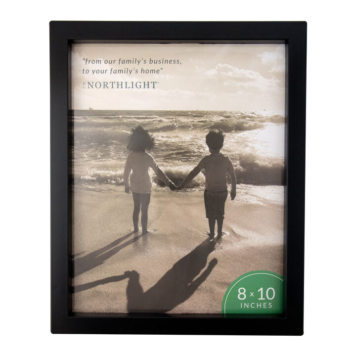 10.75" Classical Rectangular 8" x 10" Photo Picture Frame - Matte Black 10.75" Classical Rectangular 8" x 10" Photo Picture Frame - Matte Black