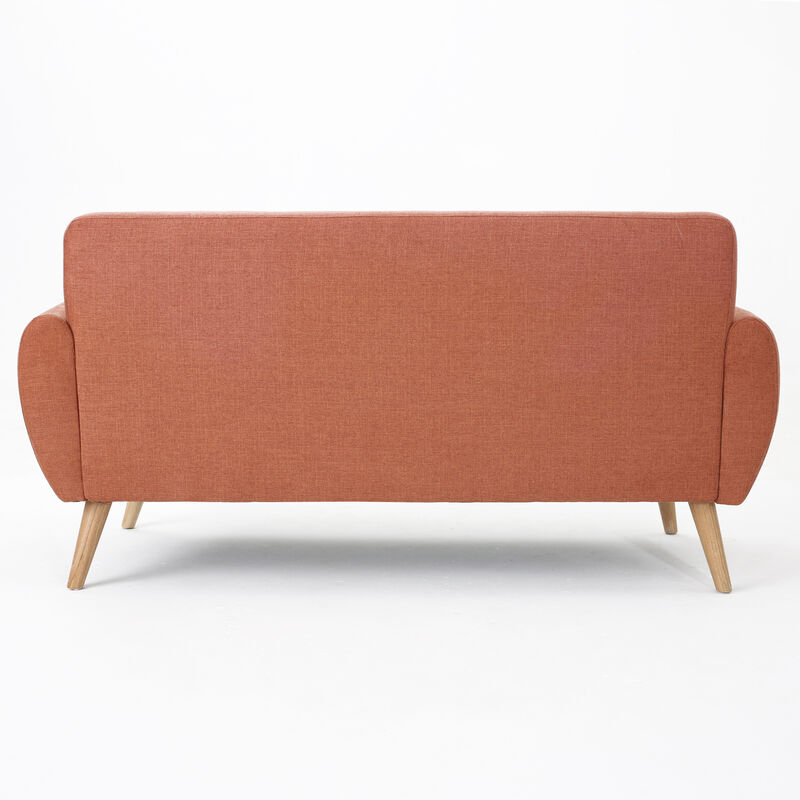 Merax Modern Fabric Loveseat Sofa