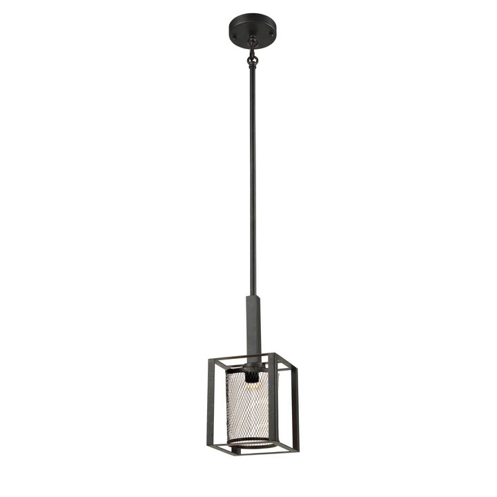 61.5" Black Dixon Mesh Mini Pendant Ceiling Light Fixture