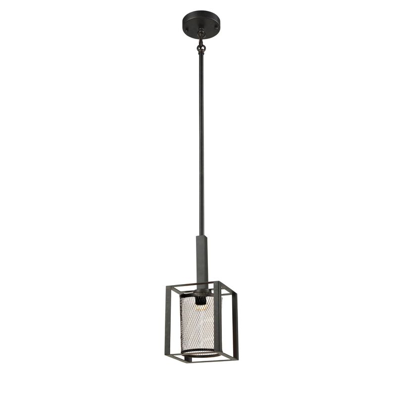 61.5" Black Dixon Mesh Mini Pendant Ceiling Light Fixture