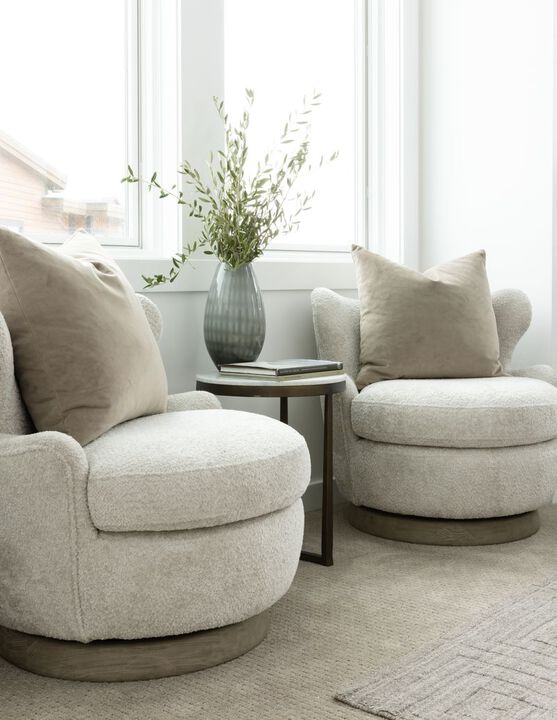 Luna Swivel Occasional Chair