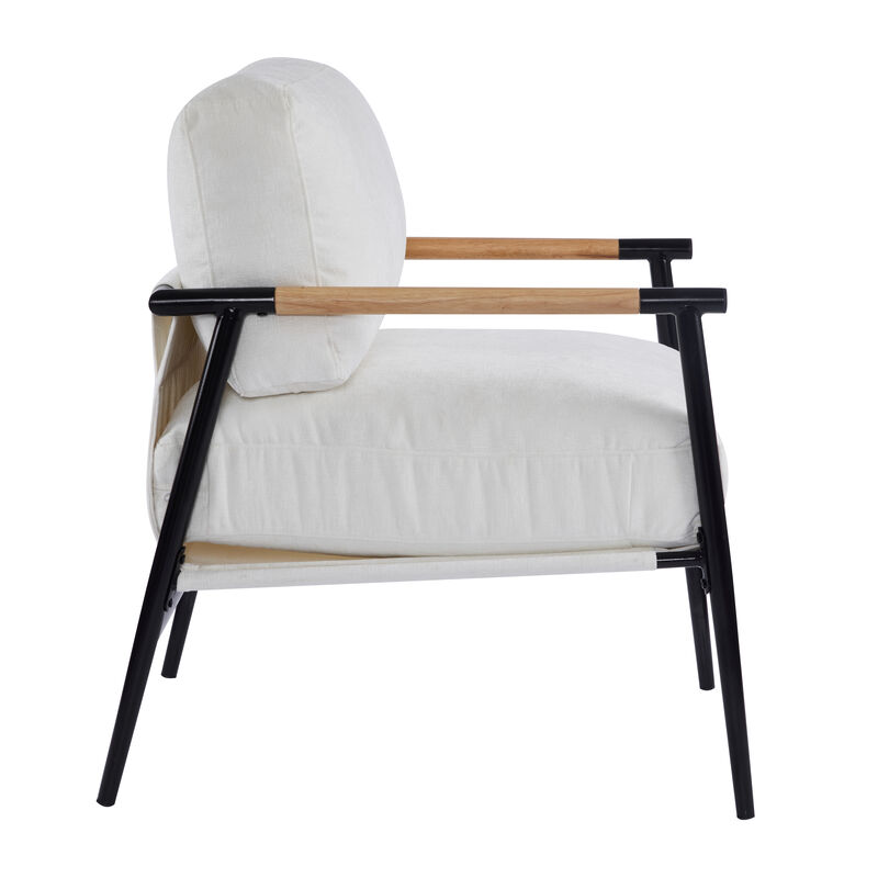 Merax Modern Accent Chair with Plush Cushion