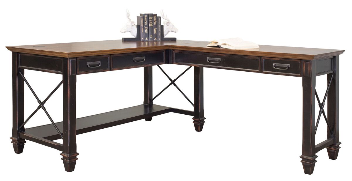 Open L-Desk and Return