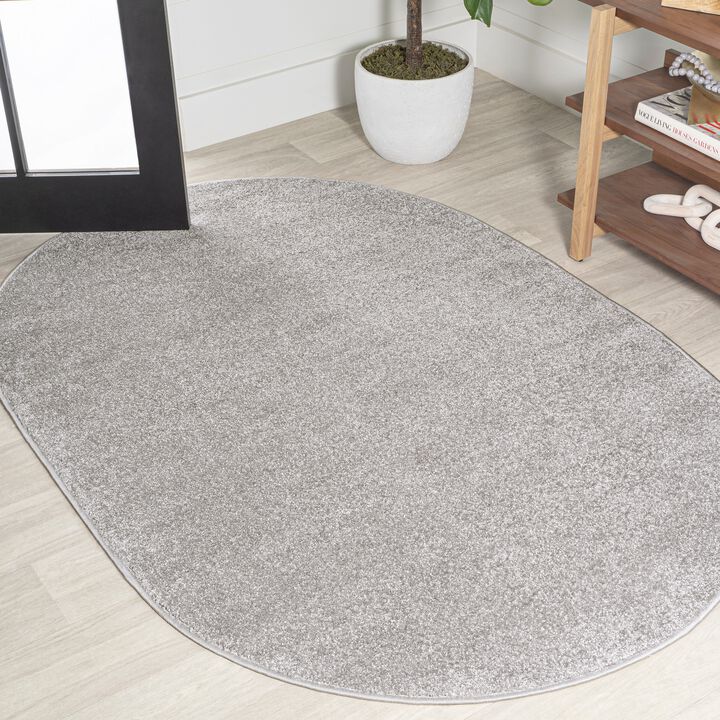 Haze Solid Low Pile Area Rug