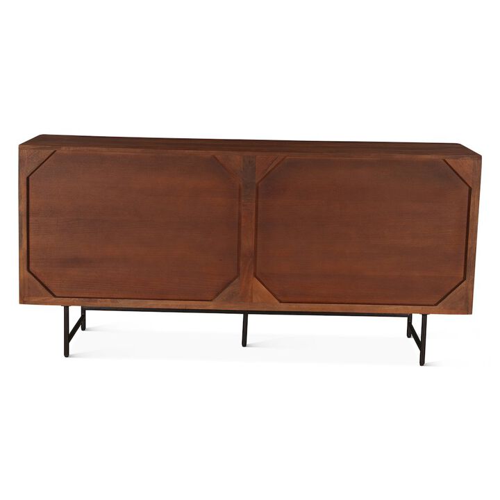 World Interiors Halden 67 Sideboard Pecan Brown