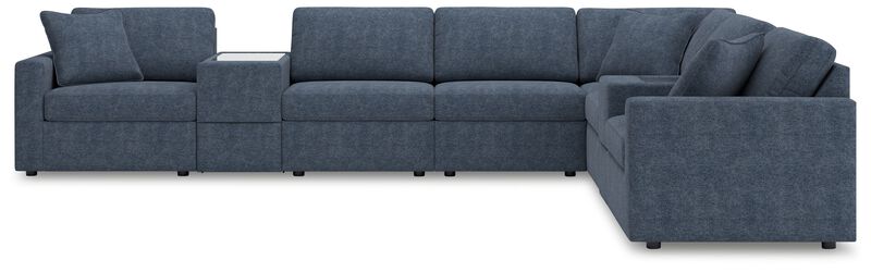 Modmax Ink 8-Piece Sectional with Storage Consoles