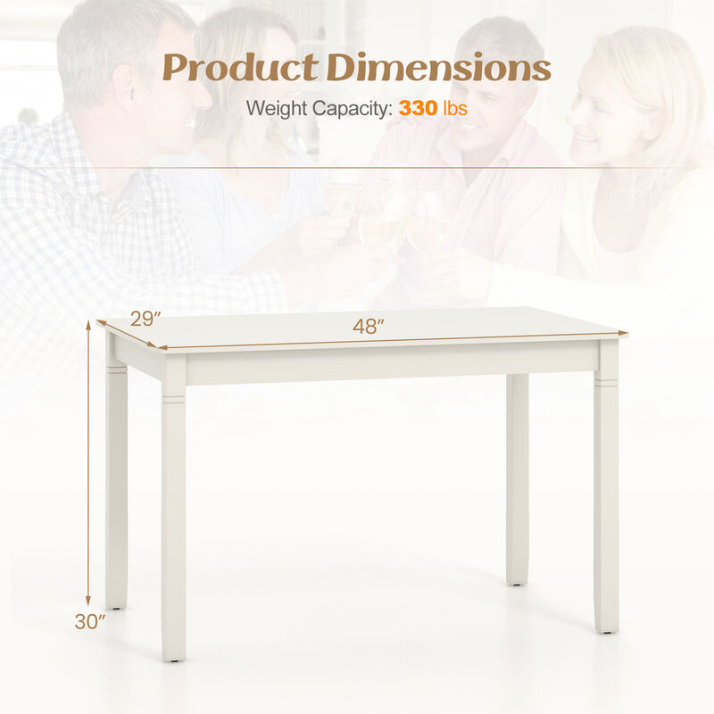 Modern Dining Table with Sturdy Design – Perfect for Kitchen & Dining Room