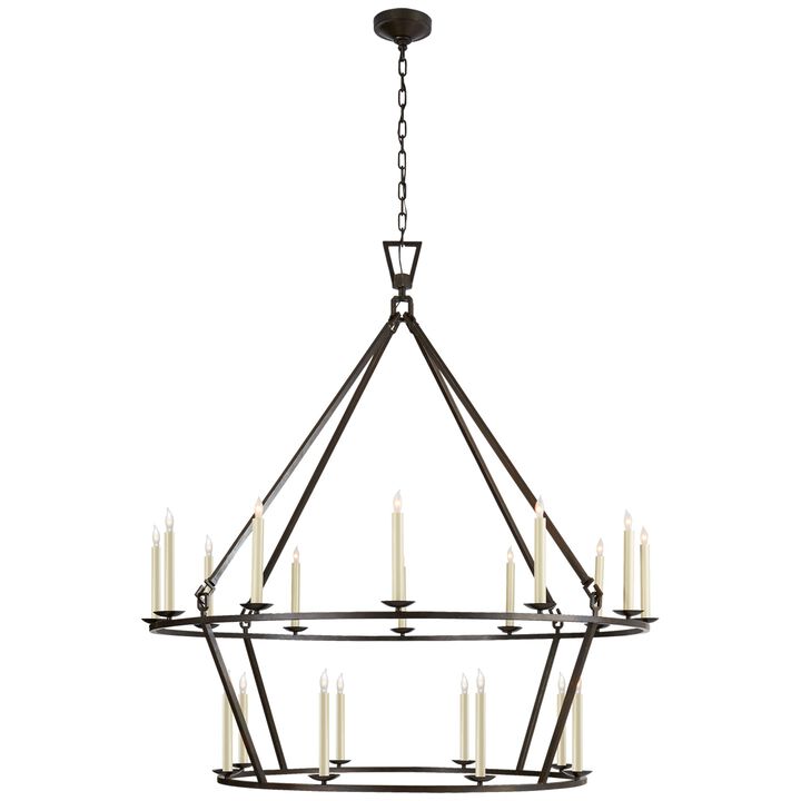 Darlana Extra Large Two-Tier Chandelier