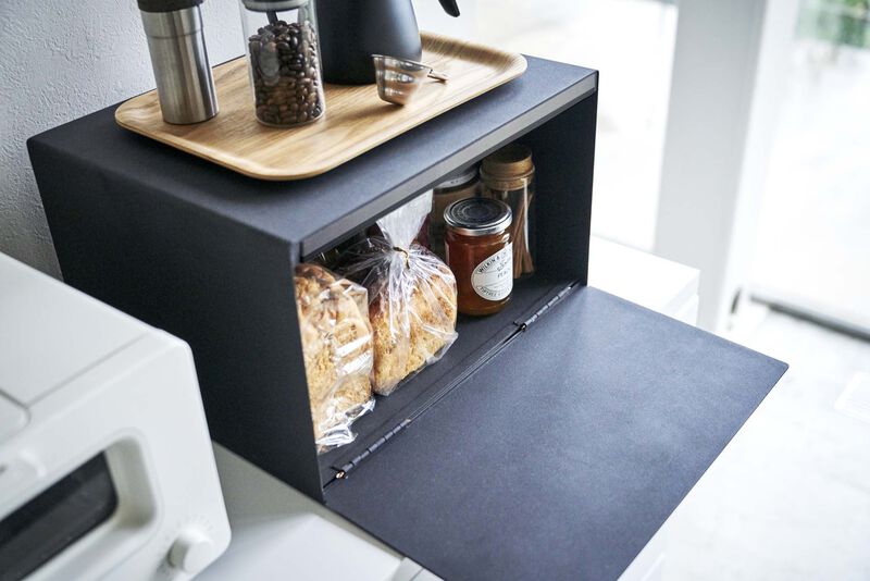 Bread Box - Steel, Black