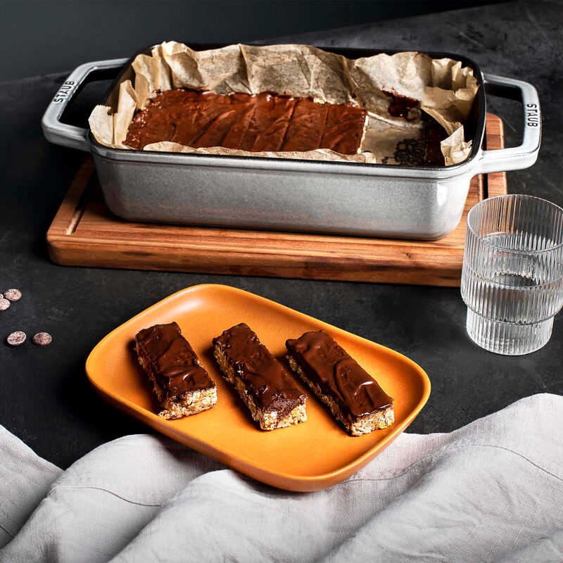 Staub Cast Iron 12-inch x 8-inch Roasting Pan - Matte Black