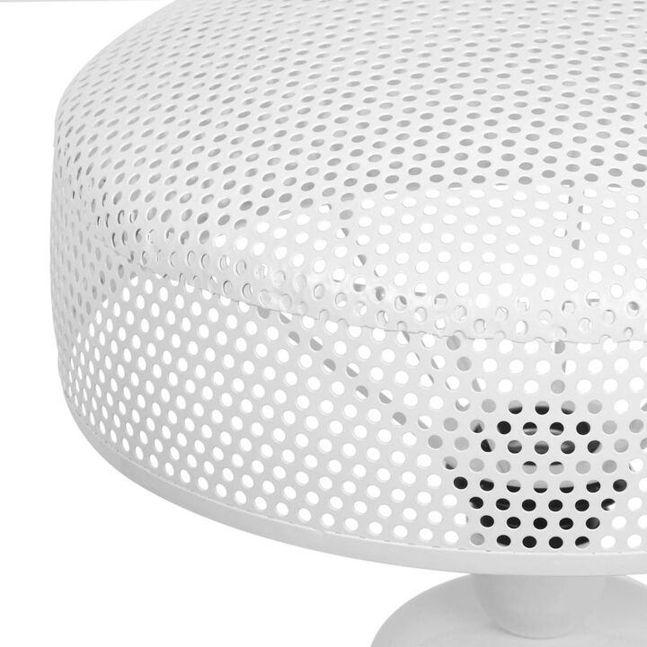 Belen Kox Modern White Metal Table Lamp, Belen Kox