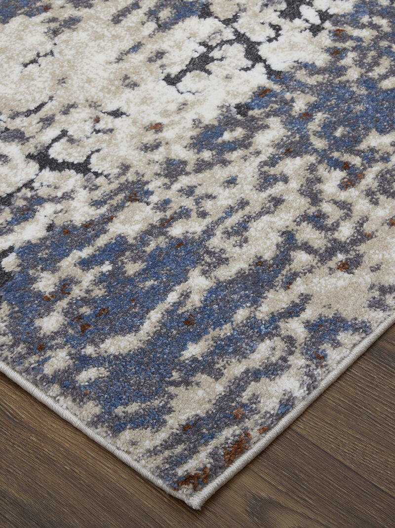 Gilmore 39MLF 10' x 14' Ivory/Blue/Gray Rug