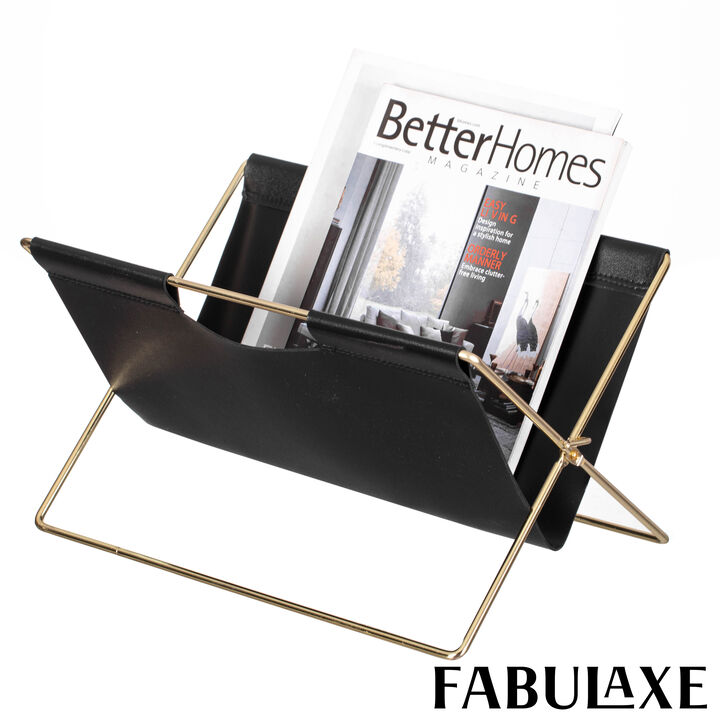 Fabulaxe 9-In Foldable Magazine Rack