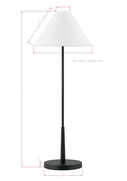 Barry Buffet Lamp