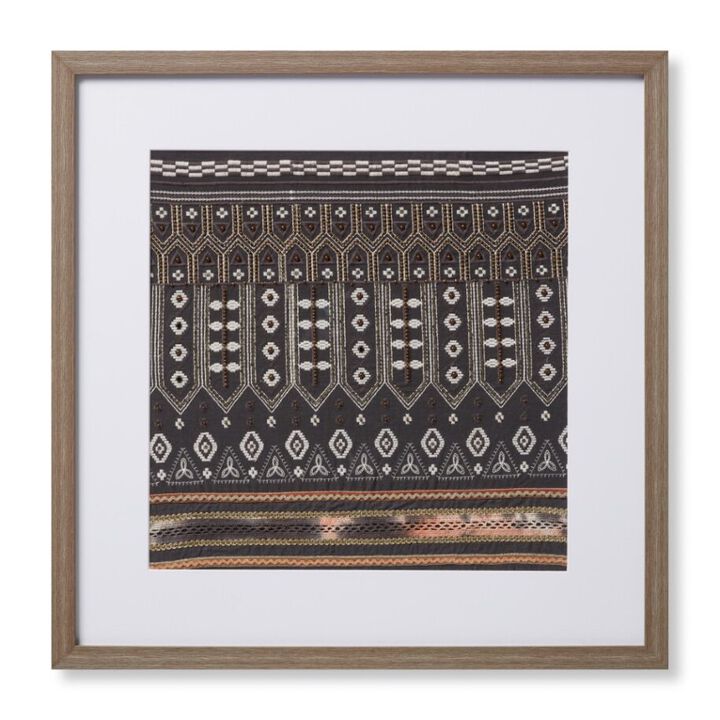 Diwali Black Multi Wall Art