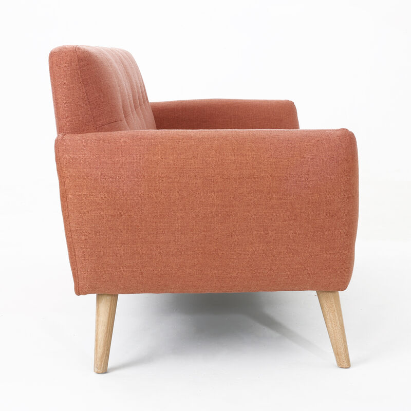 Merax Modern Fabric Loveseat Sofa