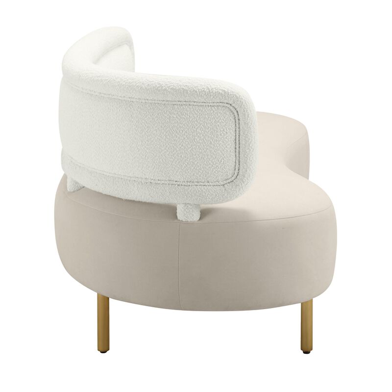 Tischa Mint Green Velvet Sofa